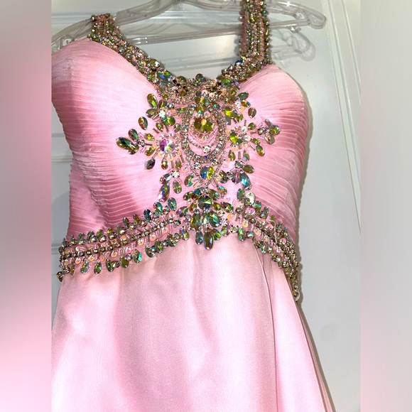 Blush Prom Formal Dress - Picture 1 of 10